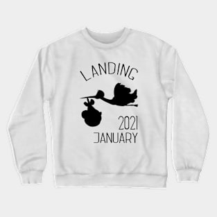 Stork landing 2021 Crewneck Sweatshirt